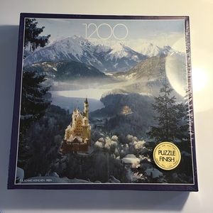 F.X. Schmid 1200 Piece Puzzle Neuschwanstein Dream Castle NIB Sealed Germany